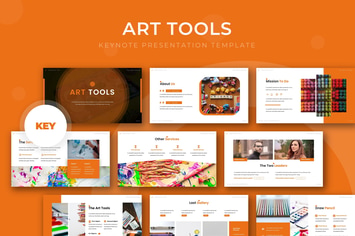 Art Tools - Keynote Template