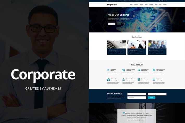 Consox - Corporate PSD Template