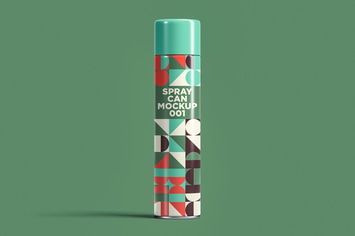 Spray Can Mockup 001