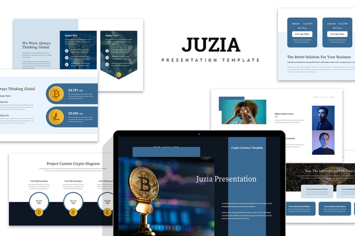 Juzia : Crypto Currency Business Powerpoint