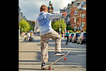 Placeit_Teenager on Skate
