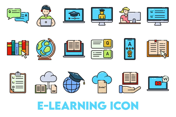 Learning Online Icon
