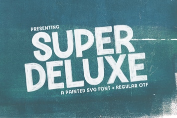 Super Deluxe Sans + SVG Version