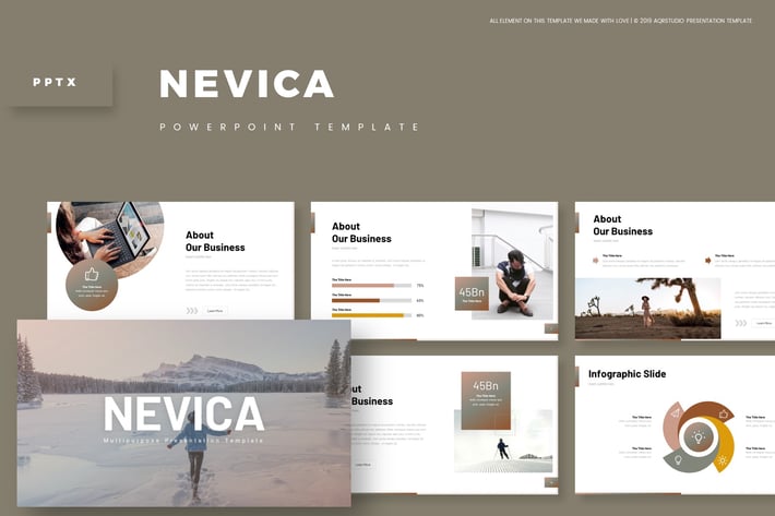 Nevica - Powerpoint Template