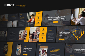 INVIS - Creative Agency Google Slides Template