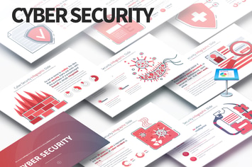 Cyber Security - Keynote Infographics Slides