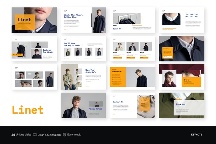 Linet Lookbook - Keynote