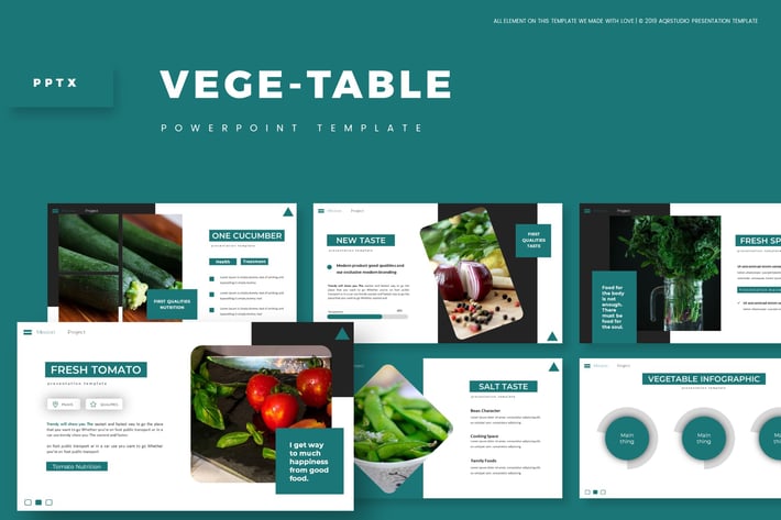 Vegetable - Powerpoint Template