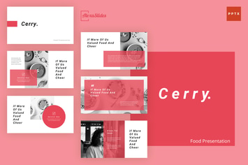 Cerry - Food Powerpoint Presentation Template