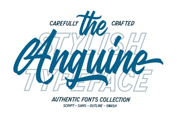 Anguine - Stylish Typeface