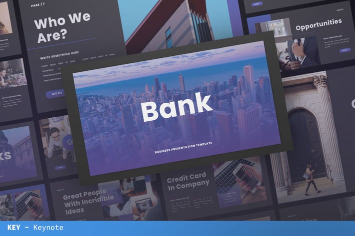 Bank Keynote Presentation Template