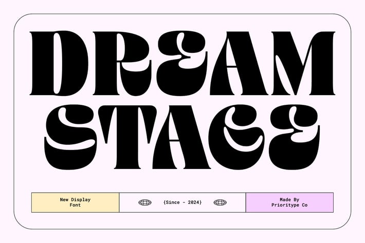 Dream Stage - Bold Display Font