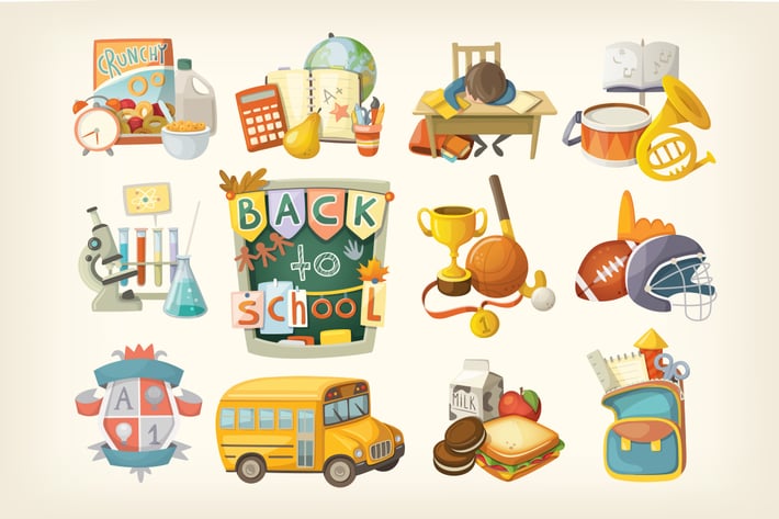 School theme elements