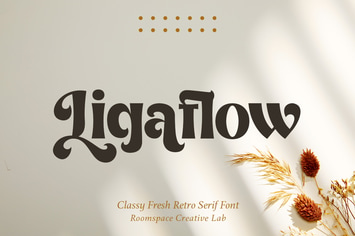 Ligaflow- Elegant Serif Font