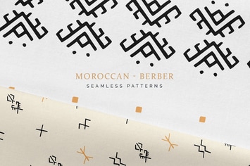 Moroccan Berber Seamless Patterns