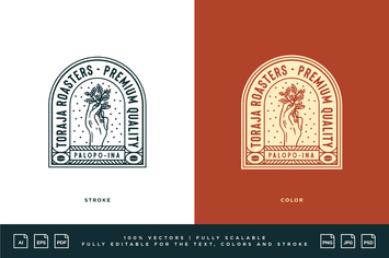 Coffee Logo - Toraja Roasters - Premium Quality