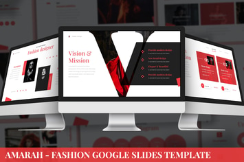 Amarah - Fashion Google Slides Template