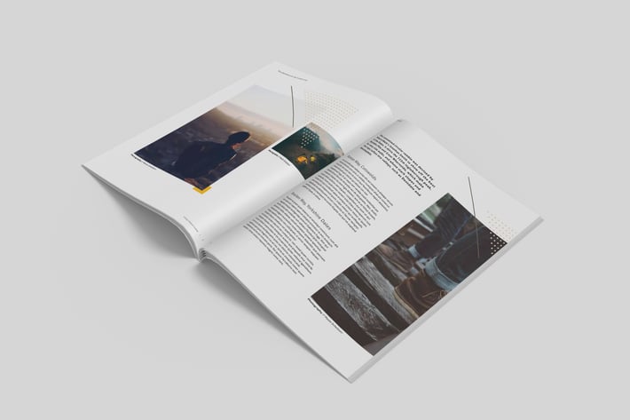Clean Magazine Mockup V2