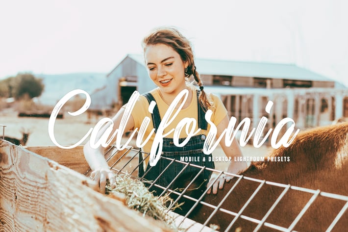 California Mobile & Desktop Lightroom Presets