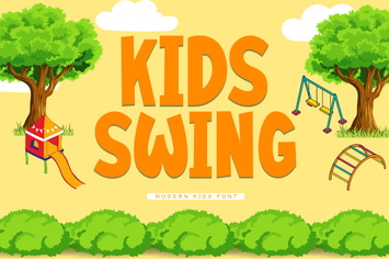 Kids Swing - Modern Sans Kids Font