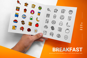 Breakfast - Icons