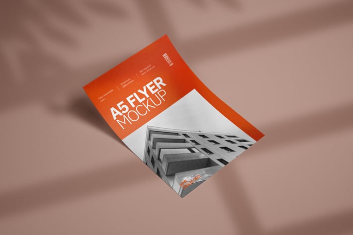 A5 Flyer Mockup