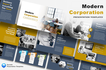 Modern Corporation - Keynote Template