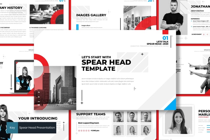 Spear Head - Keynote Template
