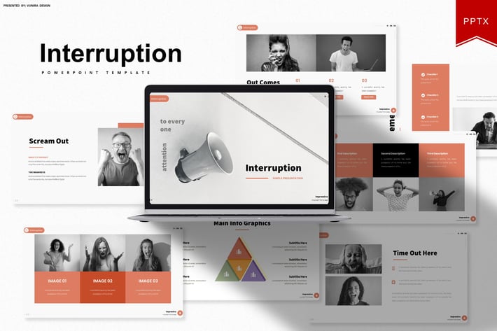 Interruption | Powerpoint Template