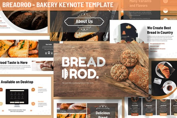 Breadrod - Bakery Keynote Template
