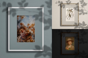 Realistic Frame Mockup for your pictures