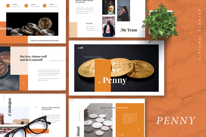 PENNY - Bitcoin Keynote Template