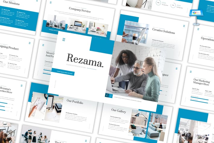 Rezama - Business Keynote Template