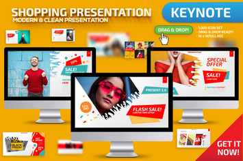 Shopping Keynote Presentation Template