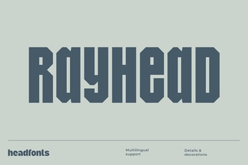 Rayhead Condensed Sans Serif 
