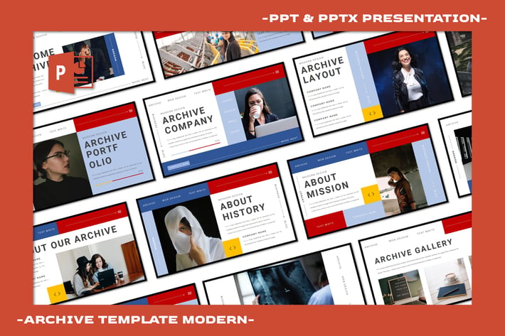 Archive - Powerpoint Template