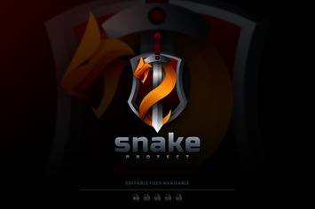 Snake Gradient Logo