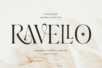 Ravello - Modern Luxury Font