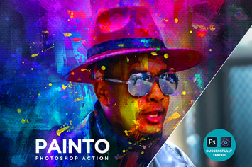 Painto Photoshop Action