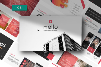 Hello Creative Google Slide