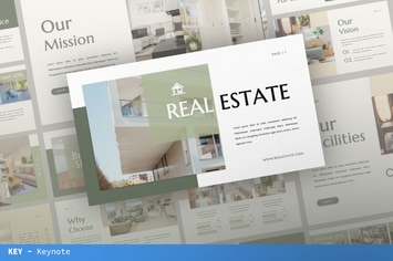 Real Estate Keynote Presentation Template
