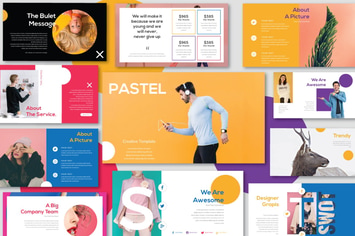 Pastel Modern Keynote Minimal Template