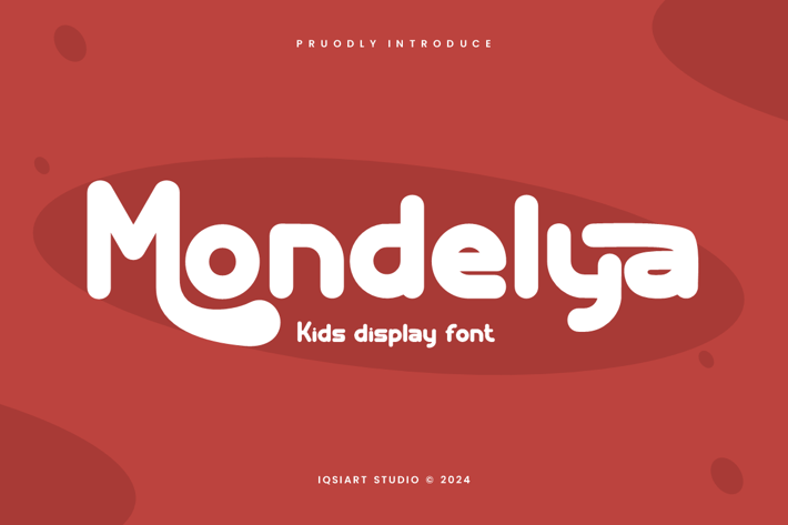 Mondelya - Kids & Playful Font