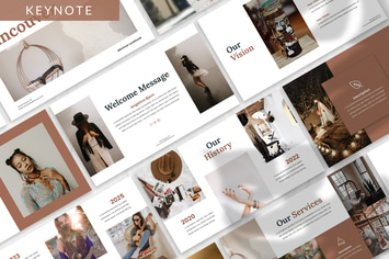 Vancouver - Lookbook Keynote Template