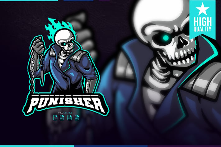 Punisher Esport Logo
