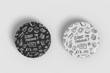 Pin Badge Mockup Vol 1.2