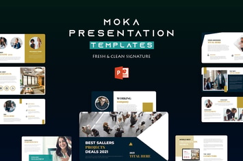 Moka-Corporate Business PowerPoint Presentation Te