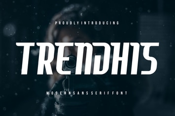 Trendhis - Modern Sans Font