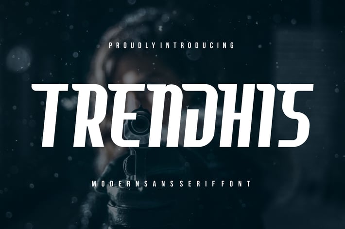 Trendhis - Modern Sans Font