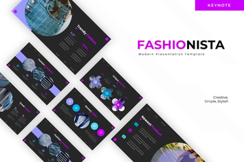 Fashionista - Keynote Template
